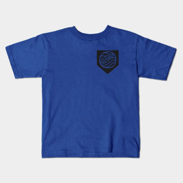 Water Tribe Pocket Tee Kids T-Shirt by Noah_morais